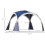Outsunny Toldo de Refugio Azul 350 x 350 x 222 cm 6