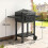 Outsunny Barbacoa de Carbón Negro 112 x 63 x 101.5 cm 6