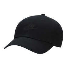(L-XL, Black) Nike Unisex Adult Heritage 86 Futura Washed Baseball Cap