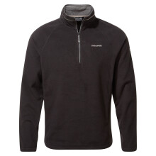 (S, Black) Craghoppers Mens Corey VI Half Zip Fleece Top
