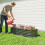 Outsunny Jardinera Exterior Gris 150 x 62 x 30 cm 3