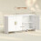 Homcom Aparador de Cocina Blanco 152 x 40 x 80 cm 6