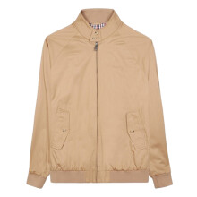 (L, Sand) Ben Sherman Mens Harrington Signature Jacket