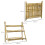 Outsunny Soporte para Planta Marrón 100 x 37 x 93 cm 7