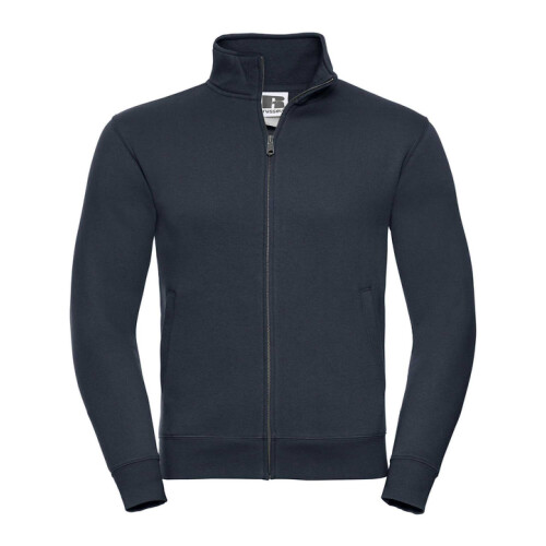Russell (S, French Navy) Russell Mens Authentic Sweat Jacket