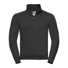 (S, Black) Russell Mens Authentic Sweat Jacket