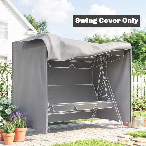 Outsunny Funda para Columpio Gris 177 x 114 x 152 cm
