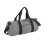 BagBase (One Size, Grey Marl/Black) Bagbase Plain Varsity Barrel / Duffle Bag (20 Litres) 1