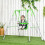 Outsunny Columpio Infantil Verde 122 x 146 x 122 cm 2