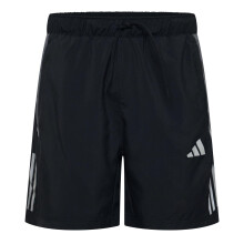 (XS, Black) Adidas Mens 3 Stripes Shorts