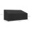 Outsunny Funda para Mueble Negro 218 x 111 x 101 cm 6