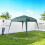 Outsunny Carpa Plegable Verde 240 x 240 x 250 cm 6