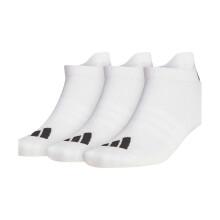 (12 UK-14.5 UK, White) Adidas Unisex Adult Ankle Socks (Pack of 3)