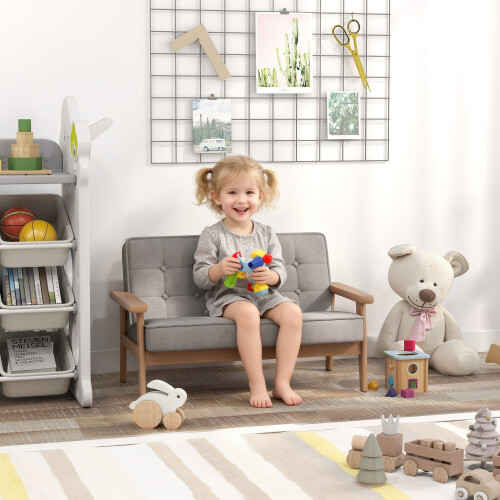 Sofá para Niño Gris 77 x 42 x 48 cm 1