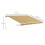 Outsunny Toldo Manual Retráctil Bicolor 350 x 250 cm 6
