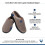 Isotoner Men's Microterry Jack Hoodback Slipper 6