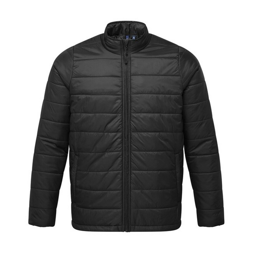 Premier (M, Black) Mens Recyclight Padded Jacket