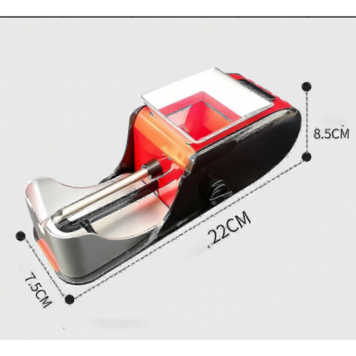 Electric automatic cigarette rolling machine with charger, compact smoking accessories, two classic cigarette cases 1
