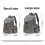 (Red Black, L) Breathable Foldable Puppy Shoulder Carrier Compact Space-Saving for Vet Visits 5