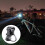 Support de lampe de vélo stable et résistant en ABS, pivotant à 360, pour VTT 4