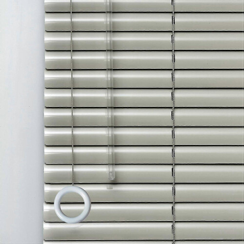 100 Stück Raffrolloringe, O-Ringe, Kunststoffringe für Raffrollos (Weiß, 13 mm) 1