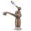 TEMPSA Retro Rotating Mixer Tap for Bathroom and Kitchen, Bronze 3