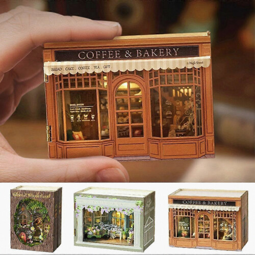 Handmade 3D European Style Cottage Multi-Layer Design for Creativity, Decorative Gift Idea for Home and Display 1