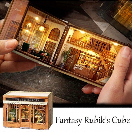 Handmade 3D European Style Cottage Multi-Layer Design for Creativity, Decorative Gift Idea for Home and Display 2