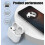 Earphone Charging Case with 450mAh Wireless Charging, Bluetooth Sync and Quick Pairing Support 3