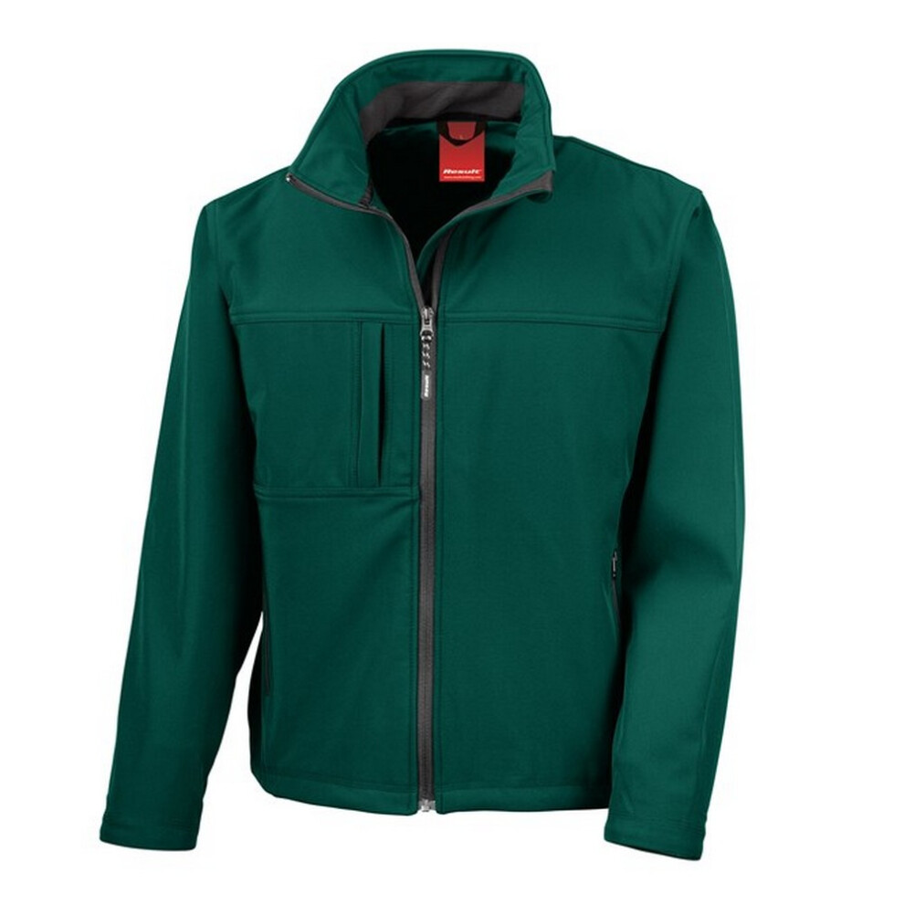 Result (Xl, Bottle Green) Mens Classic Soft Shell Jacket