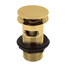 Push Button Basin Waste Slotted