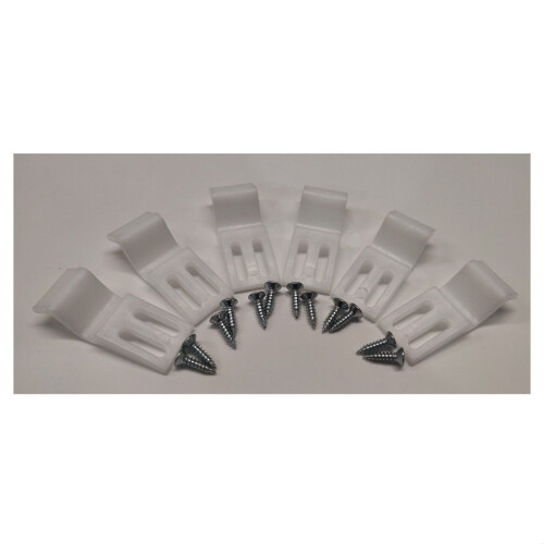 Balterley Shower Bath Panel Clips x 6