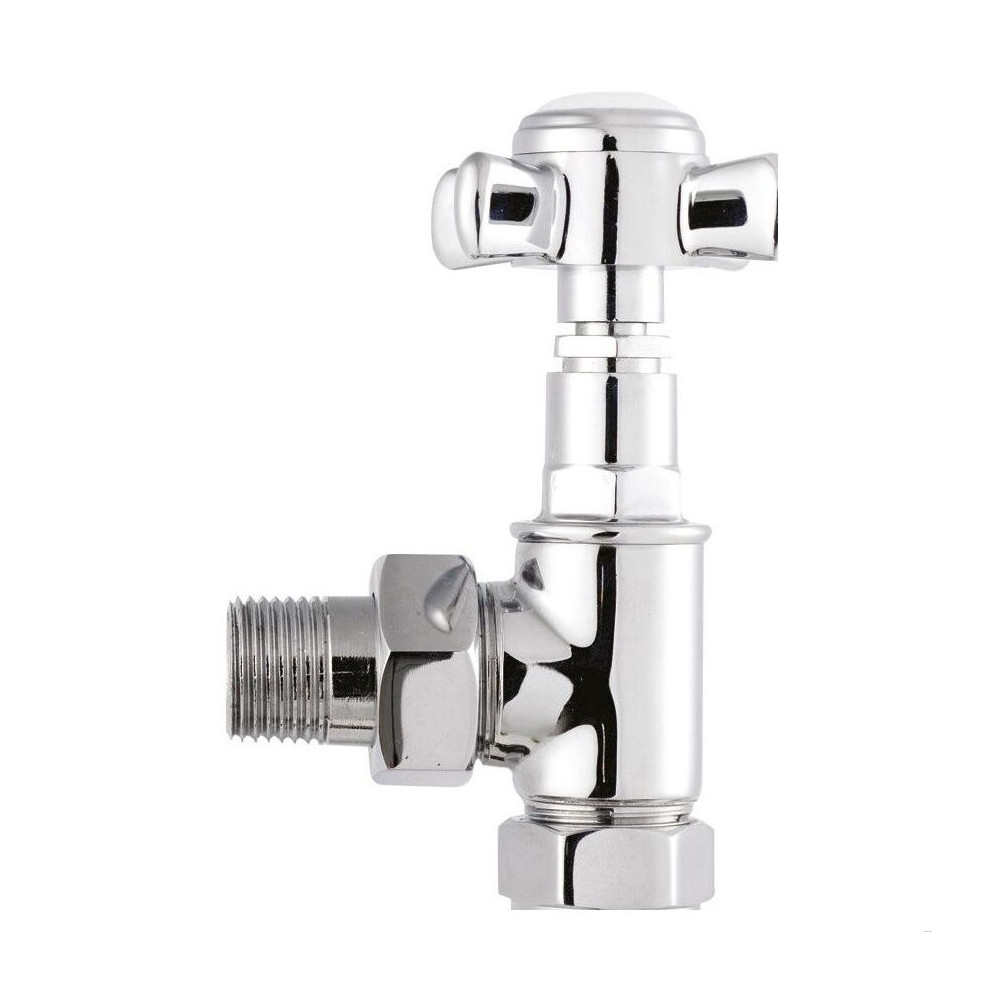 Balterley Angled Victorian Cross Radiator Valves