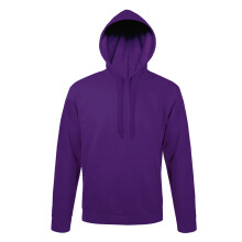 (3XL, Dark Purple) SOLS Snake Unisex Hooded Sweatshirt / Hoodie