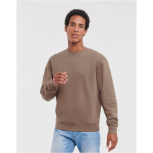 (XXL, Natural) Russell Mens Authentic Sweatshirt (Slimmer Cut)