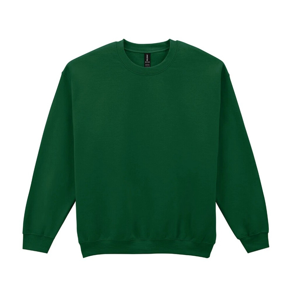 Gildan (S, Fan Dark Green) Mens Heavy Blend Sweatshirt