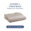 Fitted Sheet Double 135x190 - Microfibre Extra Deep 40cm (16") 4