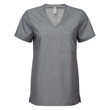 (5XL, Dynamo Grey) Onna Womens/Ladies Limitless Onna-Stretch Work Tunic