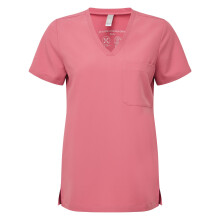 (5XL, Calm Pink) Onna Womens/Ladies Limitless Onna-Stretch Work Tunic