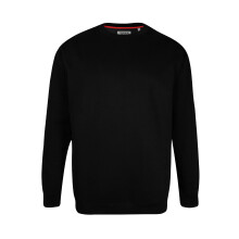 (6XL, Black) Duke Mens D555 Sweat Rockford Crew Neck Kingsize Jumper