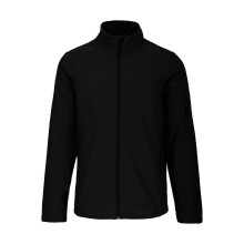 (M, Black) Kariban Mens Soft Shell Jacket