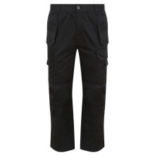 (M L, Black) PRORTX Mens Tradesman Cargo Trousers