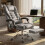 Vinsetto Vinsetto Heated 6 Points Vibration Massage Executive Office Chair Grey 2