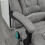 Vinsetto Vinsetto Heated 6 Points Vibration Massage Executive Office Chair Grey 10