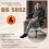 Vinsetto Vinsetto Heated 6 Points Vibration Massage Executive Office Chair Grey 9