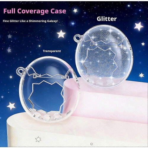 Protective Case for Tamagotchi Paradise, High-Transparency Viewing, Openable Design, Durable Clear Shell 2