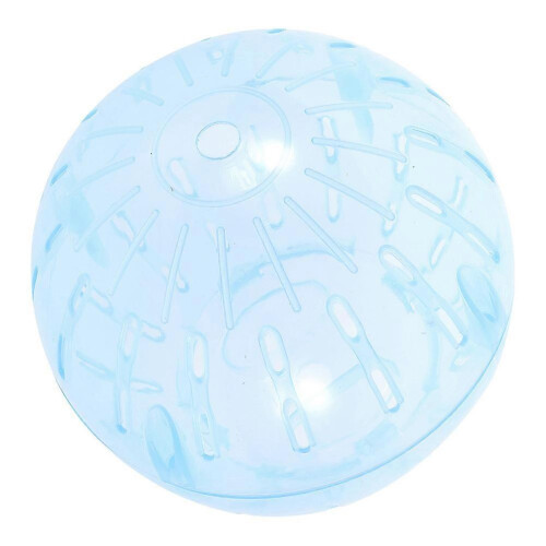 Clear Mini Hamster Rotating Exercise Ball – Lightweight Clean Spurs Active Cage Engagement 1