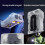 Rechargeable Flashlight with ABS Construction, 500 Lumen Output, LED Light for Nighttime Exploration, Multicolor 4