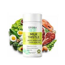 Uvora Milk Thistle Detox, Premium Herbal Supplement With Milk Thistle Extrac