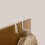 Behind Door Foldable Storage Rack with Hooks for Clothes Hangers Holder 4
